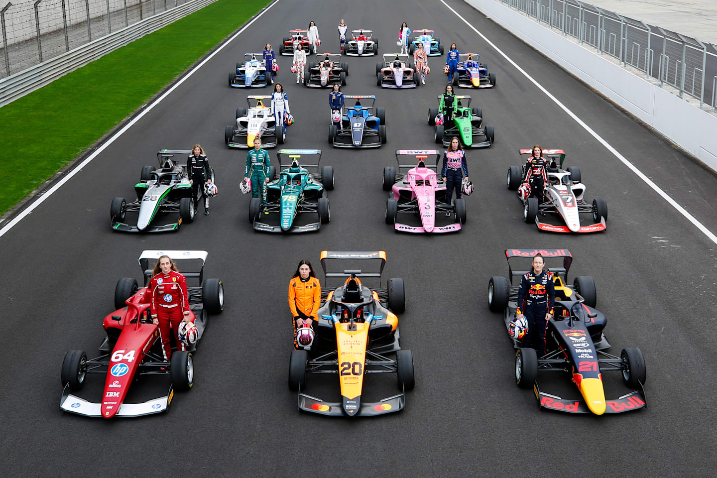 SHANGHAI, CHINA - MARCH 07: Maya Weug of Netherlands and MP Motorsport (64), Ella Lloyd of Great